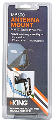 KING MB500 Window and Truck Cab Mount for Portable Satellite Antennas