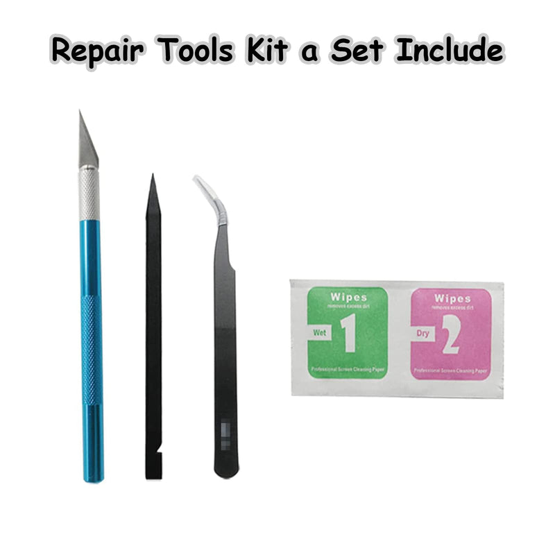 Back Rear Camera Lens Glass Replacement for iPhone 14 and iPhone 14 Plus Camera Glass Replacement with pre-Installed Adhesive and Reparing Toolkits(for iPhone 14 6.1 inches/ 14 Plus 6.7 inches)