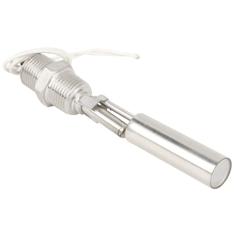 Horizontal Liquid Float Switch-Liquid Water Level Float Sensor Switch Side-Mounted 304 Stainless Steel 1/2Npt Male Thread Tanks Water Level Sensor for Water Tank,Fuel Tanks, Water Towers DC0-110V