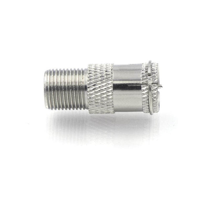 VCE 5-Pack F Type RG6 Male to Female Quick Coax Coaxial Cable Connector Adapter