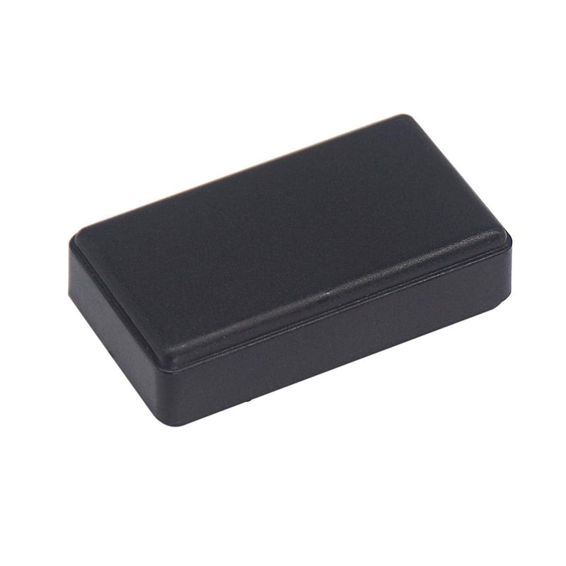 Zulkit 5Pcs Project Boxes ABS Plastic Electrical Project Case Power Junction Box Black 1.97 x 1.10 x 0.59 inch (50 x 28 x 15 mm) 1.97" x 1.10" x 0.59"