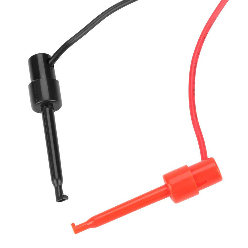 2 pieces hook clip probe cable, test hook clip probe cable BNC cable oscilloscope test probe cable dual banana test cable for oscilloscope, coaxial cable BNC test cable