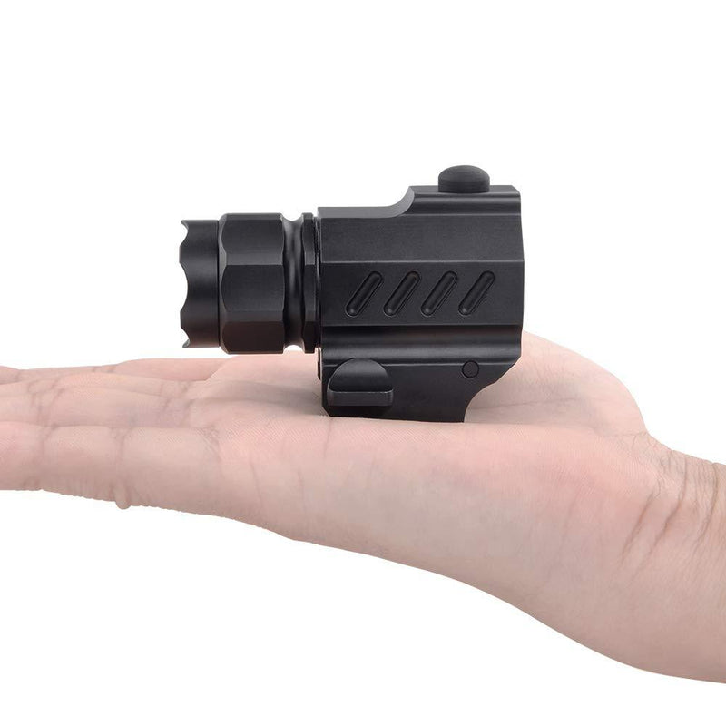 TrustFire G01 Pistol Light Compact Tactical Gun Flashlight 210 Lumen Weapon Mounted Light for G 17 19 21 22 30 43 48 and Picatinny Rail, Good for Gift Giving