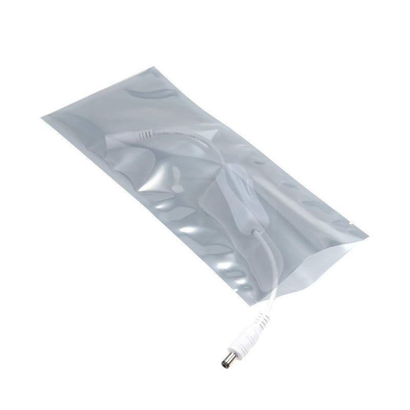 uxcell Antistatic Shield Shielding Bag, Flat Open Top Anti Static Bag for Electronic Devices, 4x10 inch(100x250mm), 100 PCS
