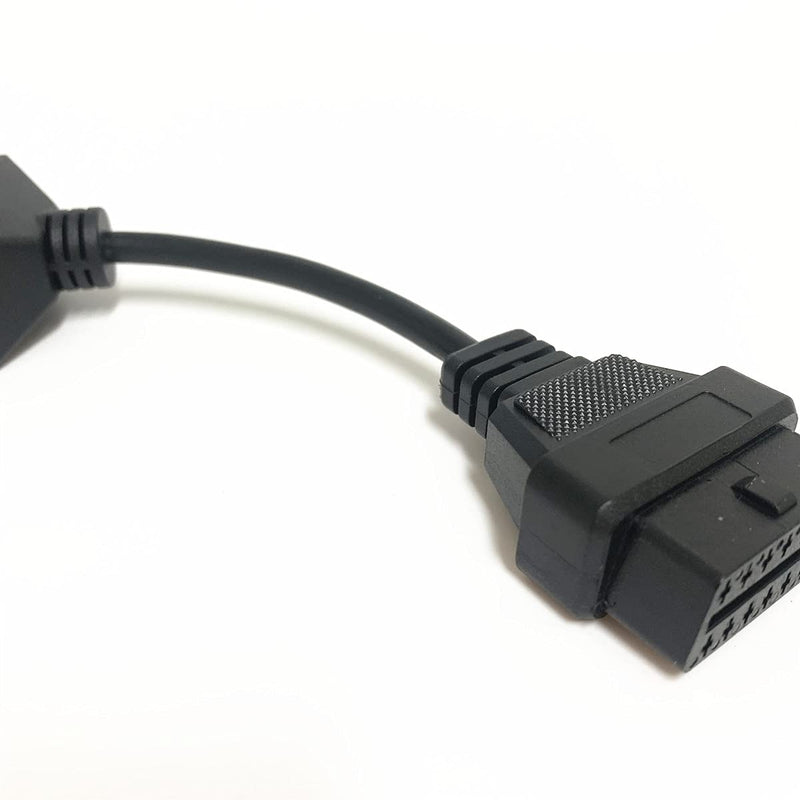 LITEMATIRA 20 Pin to 16 Pin OBD2 OBD II Diagnostic Adapter Cable Compatible with Kia, Female Diagnostic Tool Scanner Code Reader, 8" Length