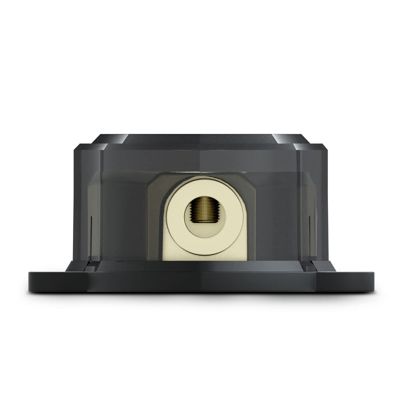DS18 DB1034 Distribution Ground Block - 1 x 0GA In/ 3 x 4GA Out, Nickle Plated Internal Material, High-Strength Heat Resistant Plastic Housing, Oversized Set Screws for Secure Connections (1 In 3 Out) Single 1X0GA in - 3X4GA Out Standard Packaging