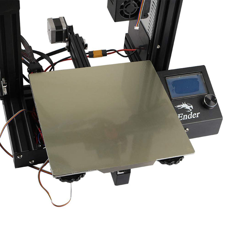 Ender 3 Removable PEI Magnetic Flexible Heated Bed 235x235mm for Creality Ender 3/Ender 3X/ Ender 3 Pro/Ender 5/Voxelab Aquila/Voxelab Aquila C2 3D Printer