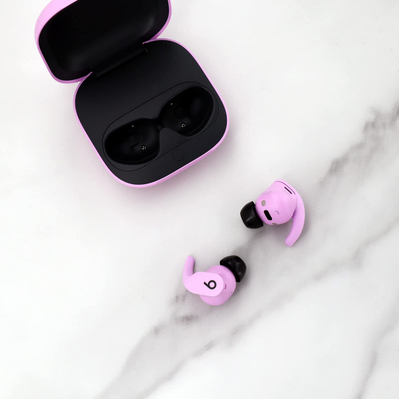 3 Pairs Memory Foam Compatible with Beats Fit Pro Ear Tips Buds, S/M/L 3 Size Replacement Cancel Noise Anti-Slip Fin in Case Comfortable No Silicone Pain Earbuds for Beat Fit Pro - Black memory foam black