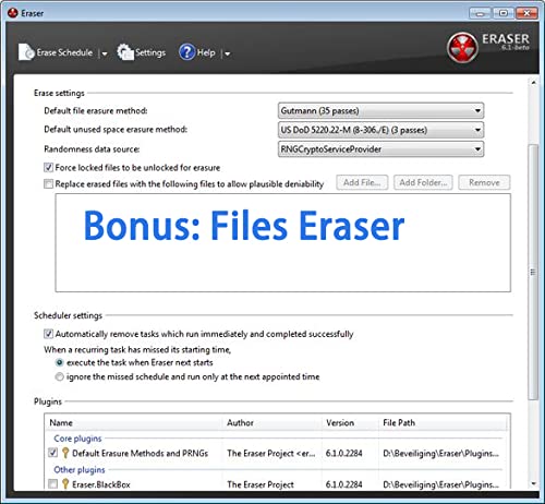 Secure Data Eraser for Computer Hard Drive & Disk Wiper on 32GB bootable USB,Permanently Destroy Wipe Erase Hard Disk Drive Data,Works on Any PC and Server | Bonus: Files Eraser & Data Recovery