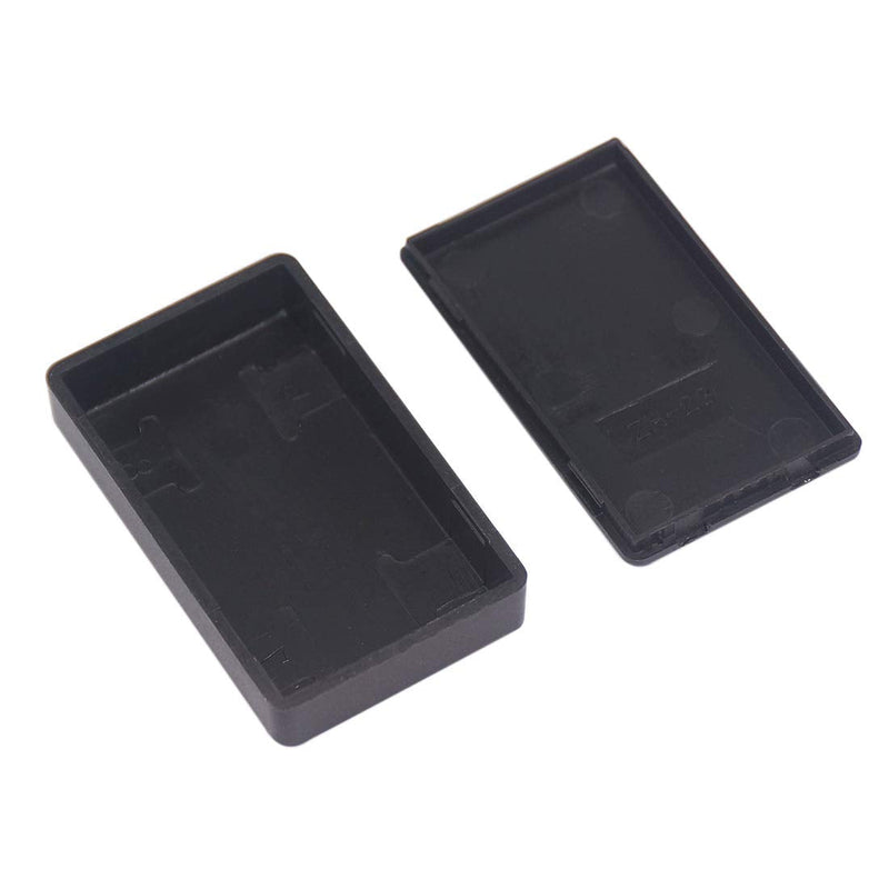 Zulkit 5Pcs Project Boxes ABS Plastic Electrical Project Case Power Junction Box Black 2.28 x 1.38 x 0.59 inch (58 x 35 x 15 mm) 2.28'' x 1.38'' x 0.59''