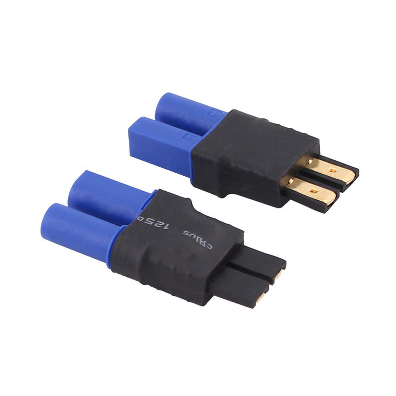 OliRC 2pcs Compatible with TRX Male to EC5 Female Connector Adapter(C113-2)