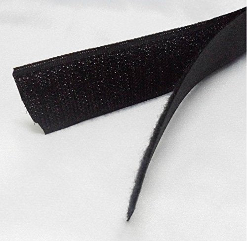 5 Yards 3/4" Black Sew On Hook & Loop Tape Fastener Cable Tape