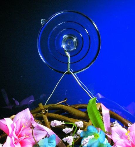 Holiday Joy Suction Cup Hooks - Pack of 6, All Purpose 1 Â¾-Inch Suction Cups - Heavy Duty Wall Hooks for Shower, Window & Glass - Medium