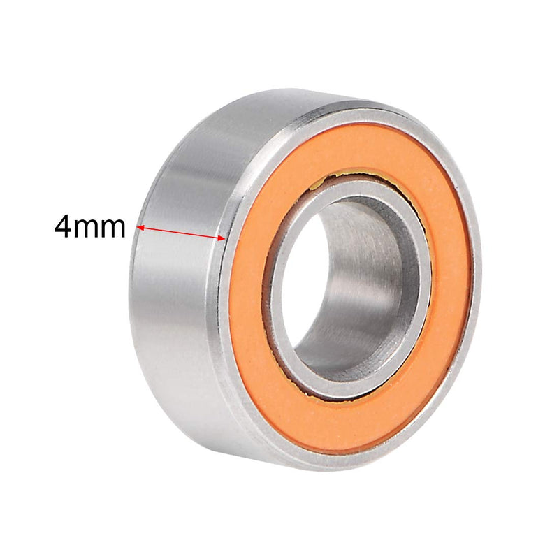 uxcell SMR115C-2OS Hybrid Ceramic Ball Bearing 5x11x4mm ABEC-7 Stainless Steel Bearings