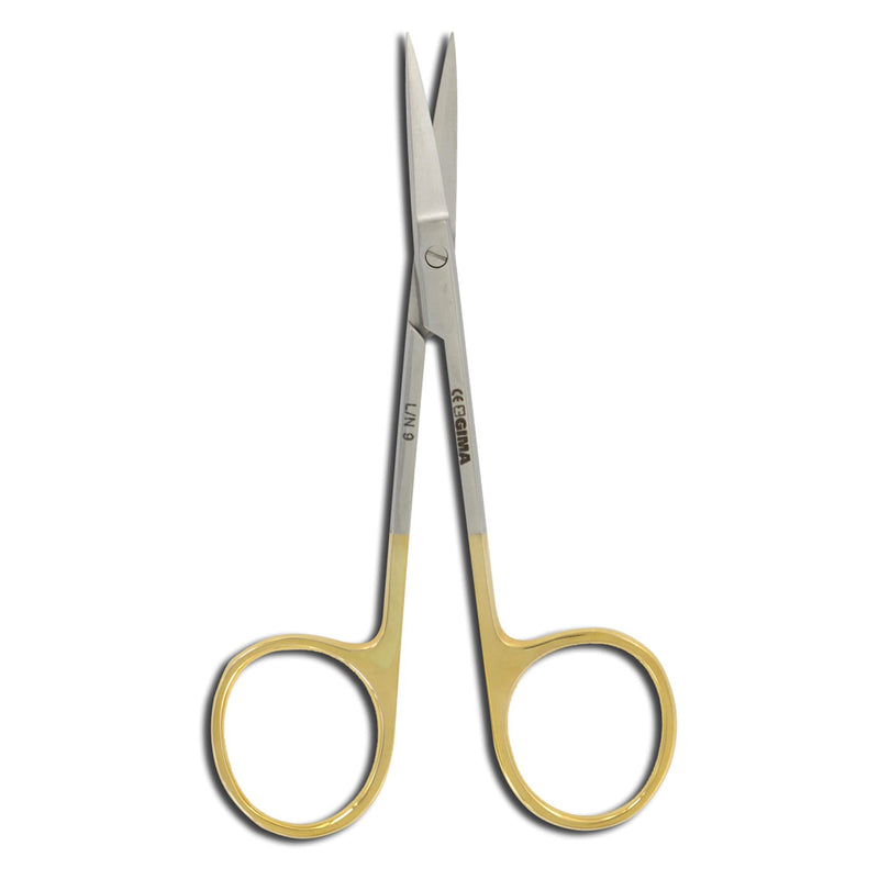 Gima - Iris scissors, straight, 11.5 cm, with strong tips that ensure surgeons high precision, 26526