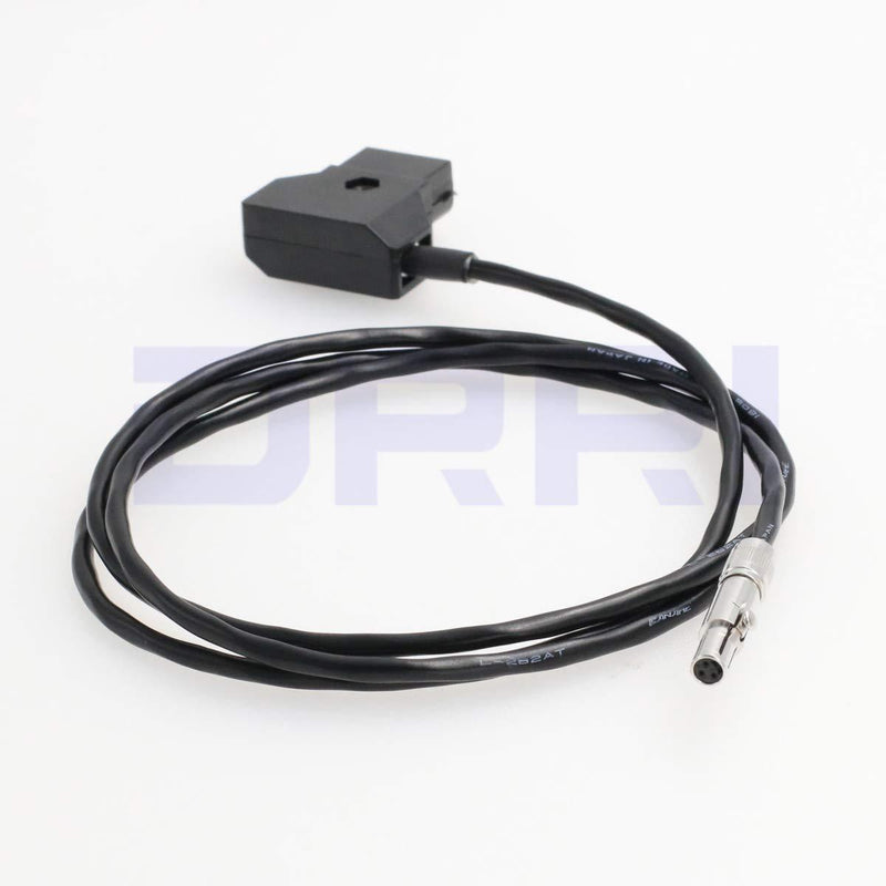 DRRI Odyssey Neutrik 3Pin D-Tap Power Cable for Odyssey 7Q Monitor Straight cable