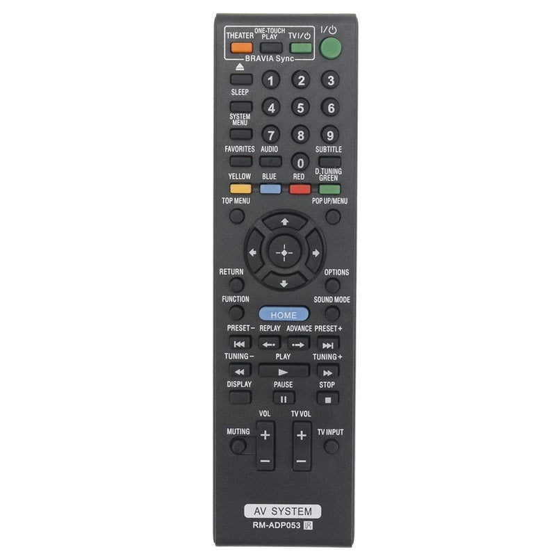 New RM-ADP053 Replace Remote Control fit for Sony Blu-ray Disc DVD Player Home Theater System 1-487-647-11 BDV-E370 BDV-E470 BDV-E570 BDV-E580 BDV-E770W BDV-E870 BDV-E880 BDVF500 BDV-F500 BDV-F7