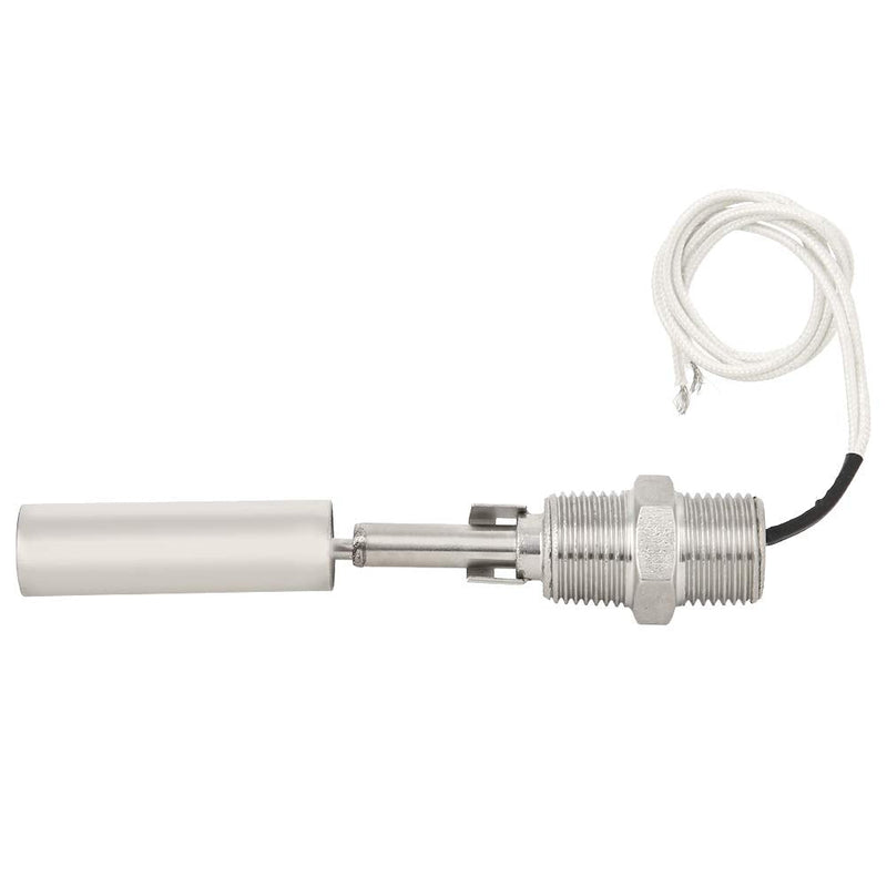 Horizontal Liquid Float Switch-Liquid Water Level Float Sensor Switch Side-Mounted 304 Stainless Steel 1/2Npt Male Thread Tanks Water Level Sensor for Water Tank,Fuel Tanks, Water Towers DC0-110V