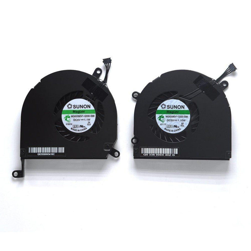 Padarsey A1286 Left+Right Side CPU Cooling Fan Compatible for MacBook Pro 15" 2008 2009 2010 2011 2012 For A1286 2008-2012 15"