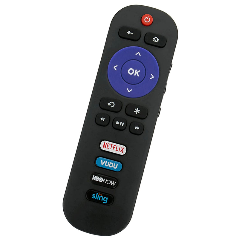RC280 Replacement Remote Control Applicable for TCL Roku TV with HBONOW Vudu Netflix Sling Shortcut Buttons 32S3850A 32S3850B 32S3850P 48FS3750 55FS3750 40FS3800 50FS3800 40FS4610R 48FS4610R 50FS3750