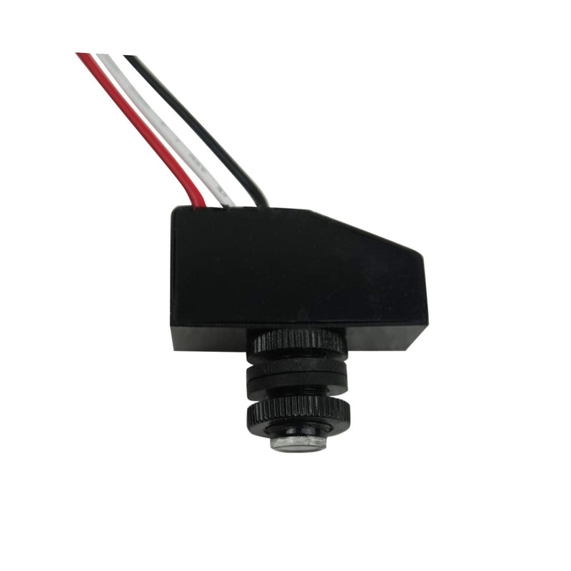 Proshopping DC 12V 24V 36V 48V Outdoor Sensor Photoelectric Switch, 3.5A Dusk to Dawn Photocell Switch, Mini Auto Photoswitch, Hard-Wired Post Eye Light Control Switch - for Outdoor Light(DC8-50V) DC8-50V 3.5A