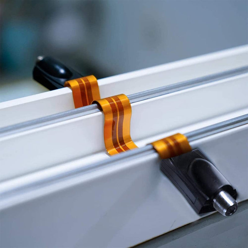 Flat Coaxial RG6 F Type Jumper Cable for Windows and Doors Coax Cable Compatible with TV Antenna 1 Pack 1 pcs