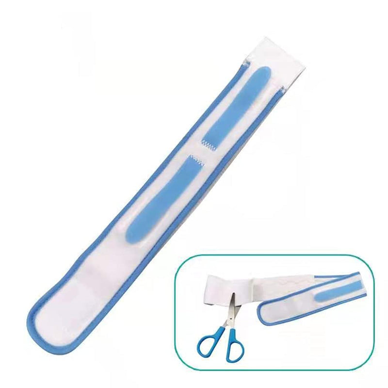 Fix Leg Bag Strap -Extra Padded Urine Drainage Catheter Leg Bag Support Strap with Soft Elastic Fabric and Comfortable Silicone Grips （2 Pack）