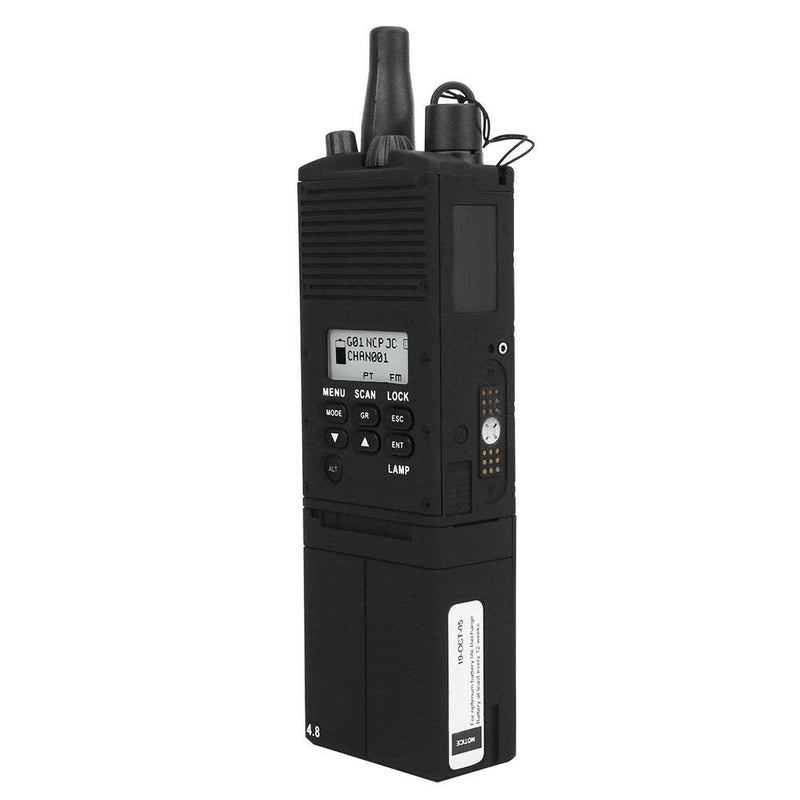 VBESTLIFE Walkie Talkie Model, Durable Plastic Dummy 2 Way Radio Case Cosplay Prop