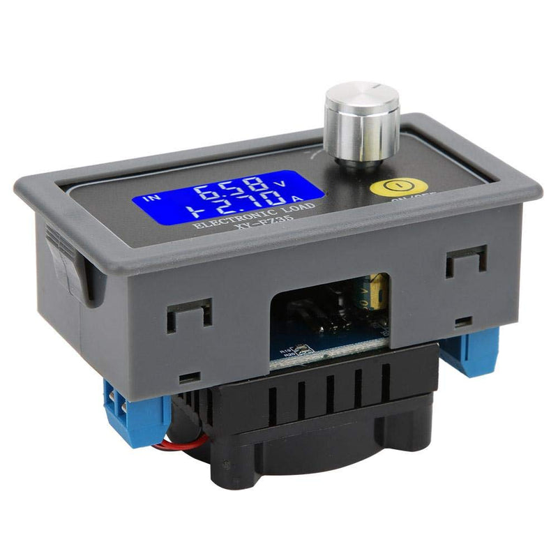 Constant Current Electronic Load Tester 5A 35W Adjustable Load Detector Battery Checker Tester Testing Tool Digital(cm: 10.00*6.00*5.00) cm: 10.00*6.00*5.00