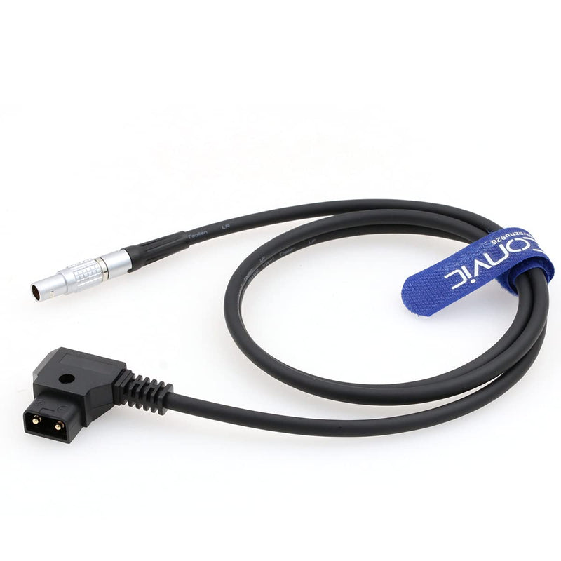 Eonvic Teradek Bond Power Adapter Cable D-TAP to 0B 2 Pin 39" Straight 2Pin