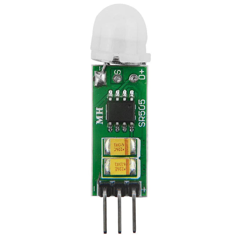 XINGYHENG 5Pcs HC-SR505 Micro Body Sensing Module PIR Motion Detector Switch Module High Power High Efficiency Digital Measurement for Electronic Practice DIY