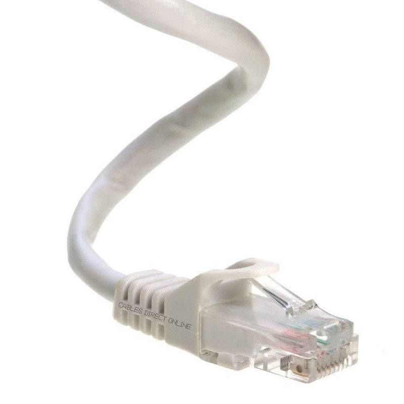 Cables Direct Online Snagless Cat5e Ethernet Network Patch Cable Gray 30 Feet 30ft
