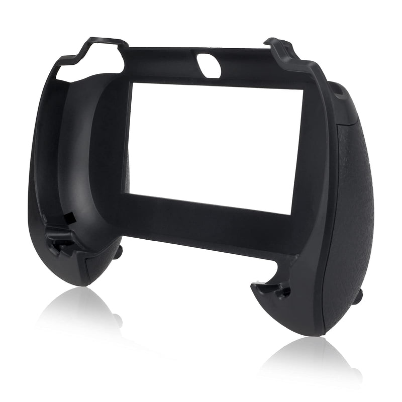 CHENLAN New Trigger Grips Hand Grip Compatible Durable Joypad Plastic Flexible Hand Grip Compatible With for PS Vita PSVita Playstation Vita 1000 (PCH-1000), black