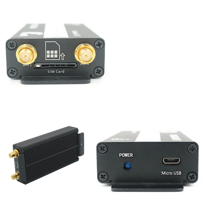 Mini PCI-E to USB Adapter with SIM Card Slot, WWAN / LTE Module Upgrade for 3G / 4G Network Card black