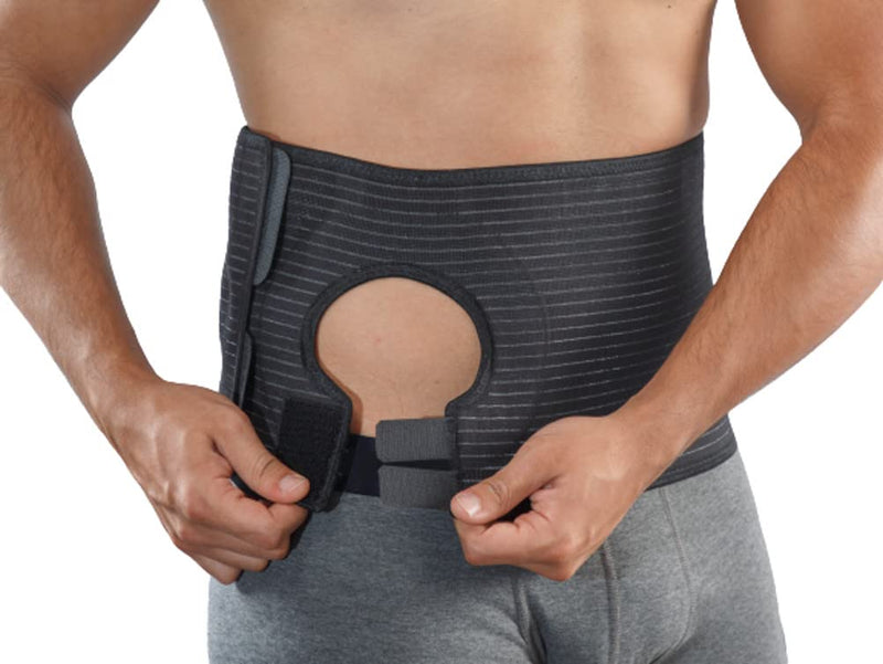 Movibrace Abdominal Ostomy Belt for Post-Operative Care After Colostomy or Ileostomy Surgery (XX-Large) XX-Large