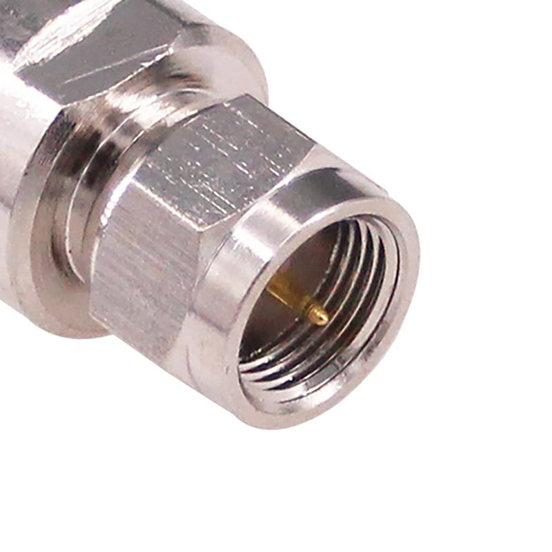 RFaha 2pcs N to F Coax Adapter F Male to N Female RF Coaxial Connector for Antenna Radio(F111-2)