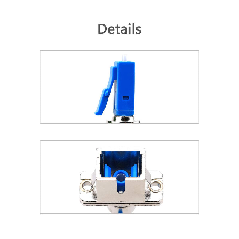 Single Mode 9/125 LC Male to SC Female Hybrid Optical Fiber Adapter Connector KELUSHI