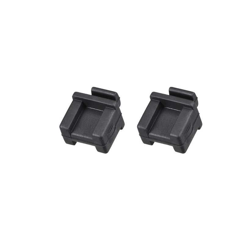 uxcell 5pcs SFP Silicone Protectors Cap Port Cover Anti Dust 14mmx12mmx17mm Black