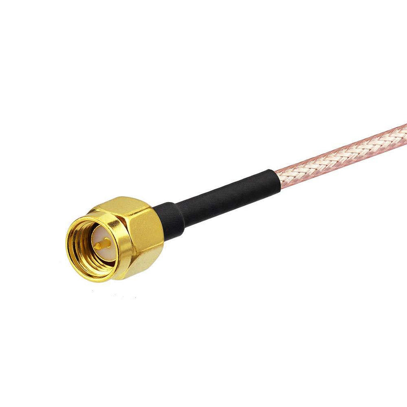 Bingfu SMA Female Bulkhead Mount to SMA Male RG316 Antenna Extension Cable 12 inch 30cm 2-Pack Compatible with 4G LTE Router Cellular SDR USB Dongle Receiver 12 inch / 30cm
