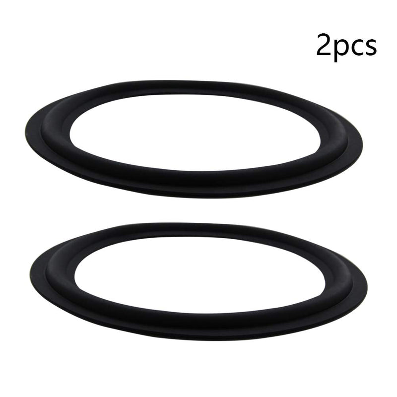 Fielect 12 Inch Speaker Rubber Edge Surround Rings Replacement Parts for Speaker Repair or DIY 2pcs 12"