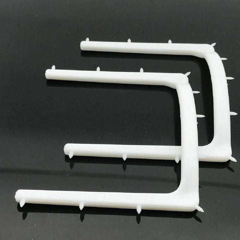 Healifty 10pcs Disposable Dental Rubber Dam Frame Holder Autoclavable Rubber Barrier Bracket Distracter Lab Instrument