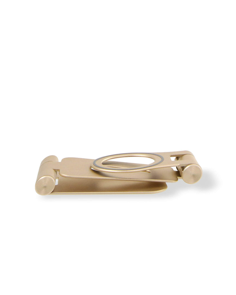 Sonix Magnetic Adjustable Cell Phone Desk Stand Pedestal Compatible with Apple MagSafe (Gold) Gold