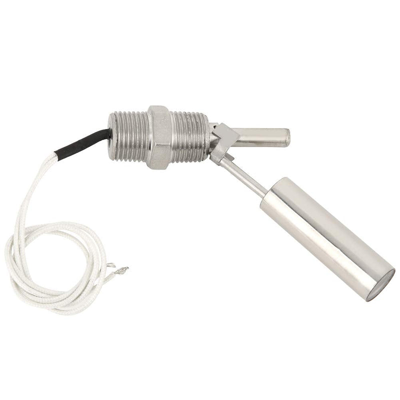 Horizontal Liquid Float Switch-Liquid Water Level Float Sensor Switch Side-Mounted 304 Stainless Steel 1/2Npt Male Thread Tanks Water Level Sensor for Water Tank,Fuel Tanks, Water Towers DC0-110V
