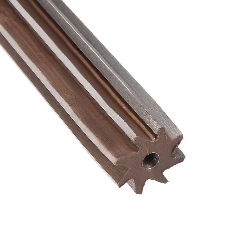 sourcing map Direct Shank H8 Clamping 18mm Cutting Diameter 8 Flutes Hand Milling Cutter de