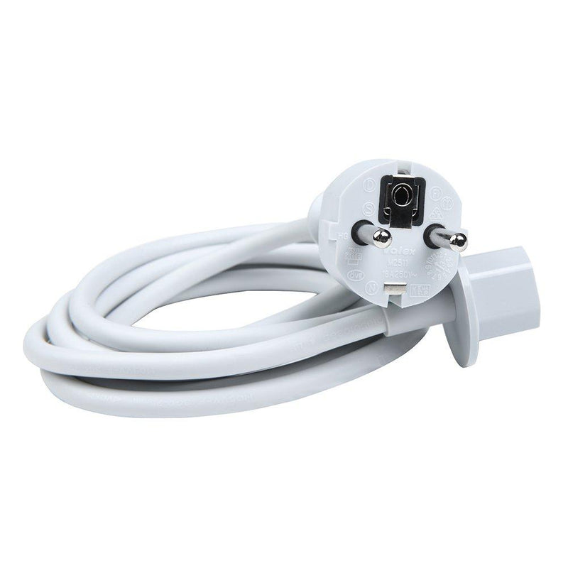 WESAPPINC Replacement Europe EU Plug Extension Cable for Apple iMac G5 20" 21.5' 24" 27" Power Supply Cord fit for 2002-2011
