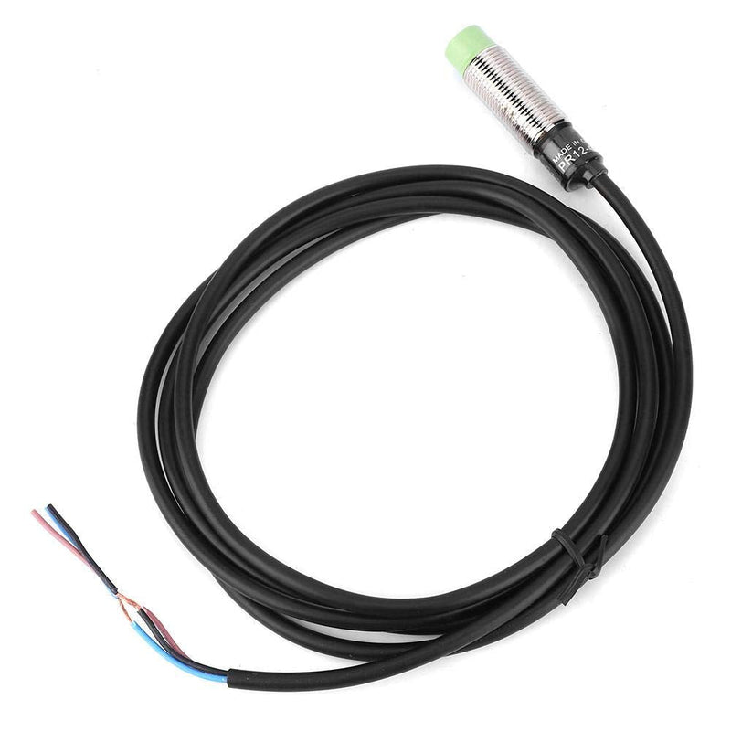 Inductive Proximity Switch, PR12-4DN 3-Wire NO NPN Sensor Switch Detection Distance 4mm