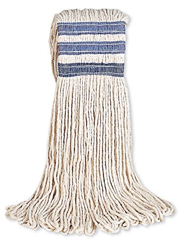 Rubbermaid Commercial Universal Headband Cotton Floor Mop, 24 Ounce, FGE13800WH00 24oz Cotton (1-Pack)