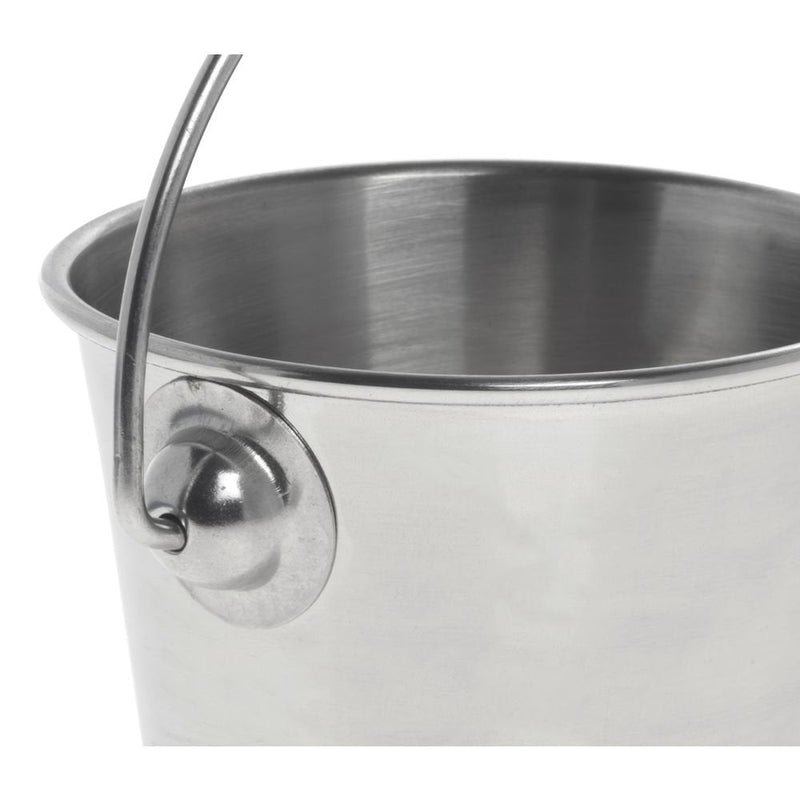 American Metalcraft SSP25 Pails, 3" Length x 3" Width, Silver