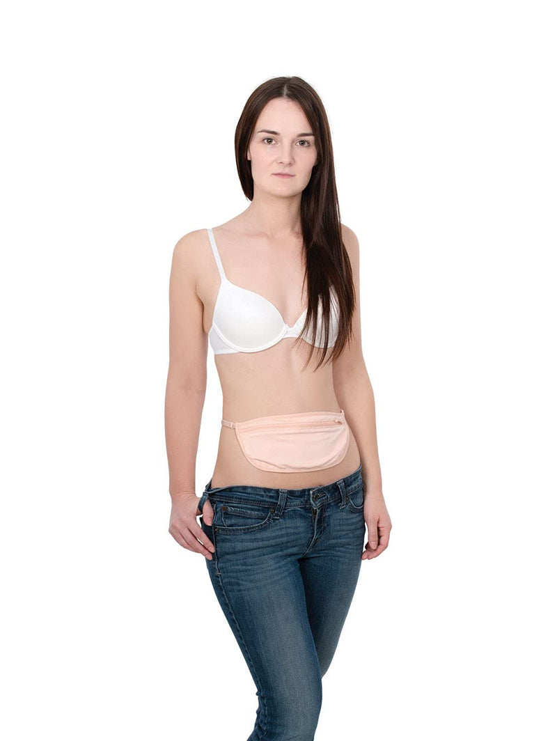Pacsafe Coversafe S100 Anti-Theft Secret Waist Band Pouch, Orchid Pink, One Size