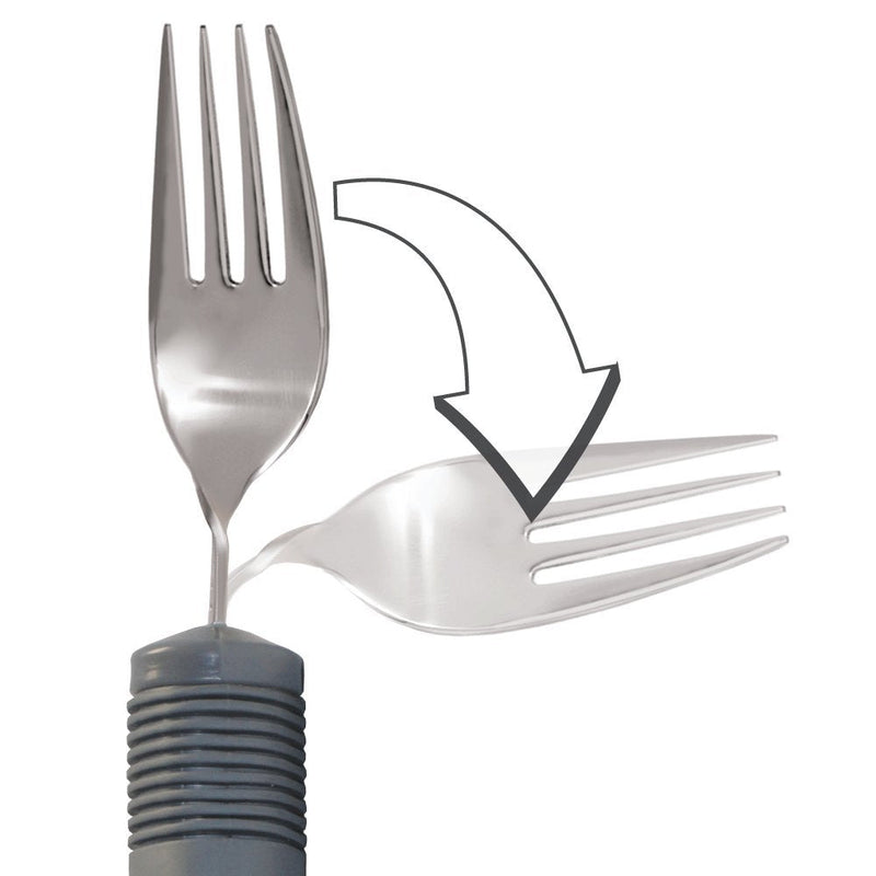 Fork with Wide Rubber Handle Fork